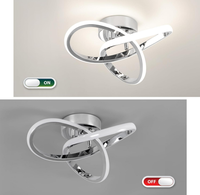 Plafonnier moderne à LED Lustre de mode simple Éclairage Lampes de luxe