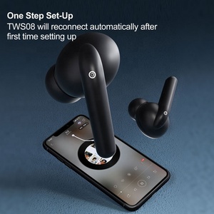 Spedizione gratuita elettronica di consumo più venduta TWS08 auricolare In-Ear auricolari Wireless auricolari bassi profondi per lettori multimediali - Product Image 6