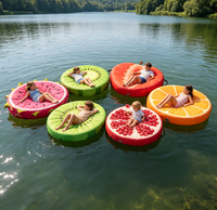 Bouées gonflables personnalisées en forme d'animaux, étanches, pour jeux aquatiques, en vente