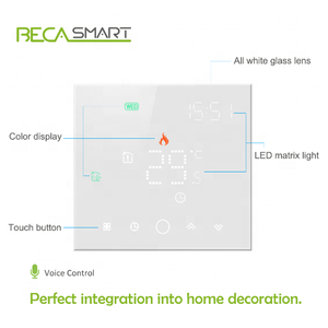 Beca BHT-003 sưởi ấm sàn kỹ thuật số nhiệt Lập Trình Nhiệt không dây Wifi điều khiển bằng giọng nói nhiệt thông minh - Product Image 2