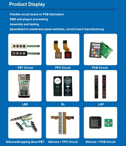 Thông Minh Điện tử PET/PC/PVC/cao su <span class=keywords><strong>rim</strong></span> nổi điều hòa không khí linh hoạt màng chuyển đổi bàn phím ISO9001:2015/CE/RoHS - Product Image 3