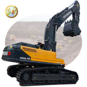 Hyundai R395LV5 pelle lourde 39 tonnes Robex 395LVS pelle sur chenilles noyau moteur godet à engrenages nouvel état utilisé corée du sud fabriqué - Product Image 1