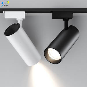 Système d'éclairage sur <span class=keywords><strong>rail</strong></span> LED 30W orientable, éclairage sur <span class=keywords><strong>rail</strong></span> magnétique LED, éclairage sur <span class=keywords><strong>rail</strong></span> noir pour <span class=keywords><strong>magasin</strong></span> - Product Image 1