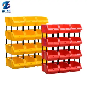 Plastic Craft Workshop Modular Best Storage Boxes Stackable Storage Bins Plastic