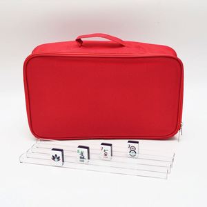 Classic Style American <b>Mahjong</b> <b>Set</b> Retro Simple Appearance Suitable for Daily Play and Small Party Activities - Product Image 4