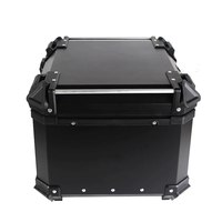 Valise arrière universelle pour moto 65L en alliage d'aluminium pour livraison et tourisme