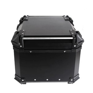 Valise arrière universelle pour <span class=keywords><strong>moto</strong></span> 65L en alliage d'<span class=keywords><strong>aluminium</strong></span> pour livraison et tourisme - Product Image 4