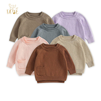 Boutique bébé vêtements enfants vêtements bébés pull en tricot personnalisé nom personnalisé mince enfants