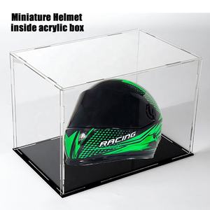 かわいいファッションミニチュアヘルメット子犬猫帽子ヘルメット小さなペットトニーABSフルフェイスミニバイクヘルメット - Product Image 6