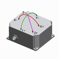 Capteur d'inclinaison à double axe LoRa IP67 GPS Beidou pour la surveillance de la sécurité des ponts, des tunnels et des bâtiments