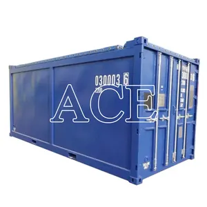 Réservoir ibc DNV 2.7 — 1 Standard, boîte à bout ouvert et sec, conteneur côtière de 20 pieds