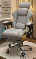 Chaise de bureau ergonomique moderne, vente directe d'usine 2024, réglable en hauteur, nouvelle chaise de sport électronique, cuir, vente en gros, chaise de direction
