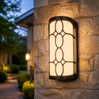 Lampe murale extérieure multifonctionnelle moderne avec haut-parleur intégré pour ambiance audiovisuelle de jardin