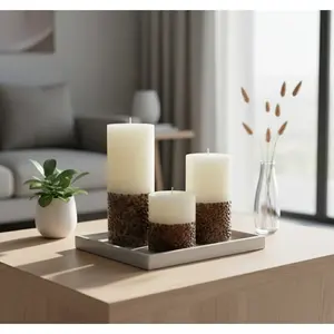 Juego Premium de 3 Velas de Grano de Café MUMHANE - Product Image 1