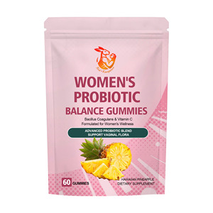 Gummies Probiotiques Équilibre Féminin OEM/ODM Well Body – Soutien de la Flore Vaginale et de la Santé des Voies Urinaires avec Vitamine C - Product Image 1