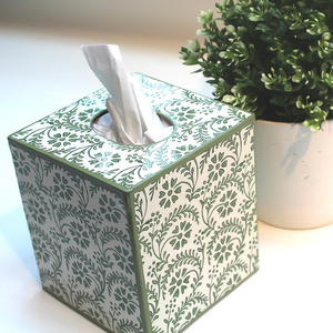 Bán Chạy Nhất Không Thấm Nước Gỗ Vuông Container Trang Trí Giấy Lưu Trữ Mô Hộp Cho Xe Phòng Tắm Phòng Ngủ Bàn Ăn Tối Văn Phòng - Product Image 1