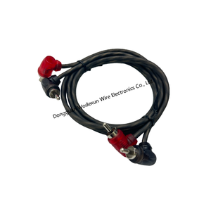 Wodexun 1m đồng nguyên chất hàng tăng gấp đôi <span class=keywords><strong>RCA</strong></span> cáp cho âm thanh xe hơi, Video, stereo, loa, <span class=keywords><strong>VGA</strong></span> kết nối, PVC Áo khoác - Product Image 3