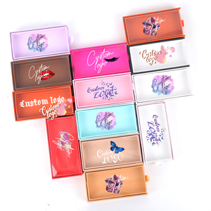 Private Label Magnetic Eyelash <b>Box</b> Custom Paper Lash Packaging for Strip Lashes - Product Image 5