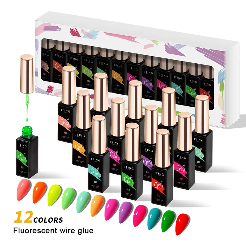Wraps Dryer 2 In 1 Regular Customized Art Set Colors Glitter Flash Organic Color Disco Starter Kit Nail Polish Uv Gel