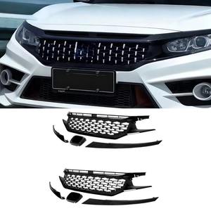 Kit de Carrocería para Honda Civic 2016-2019, Parrilla Delantera, Rejillas Decorativas, Cubierta Decorativa, Parrilla Delantera, Pieza Exterior - Product Image 2