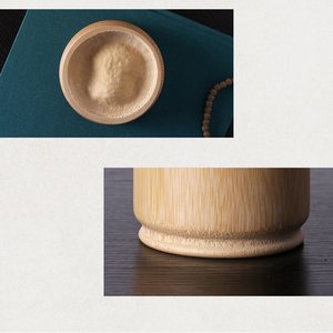 Cercueil pour petits animaux en bambou écologique, tube de dispersion - Product Image 6
