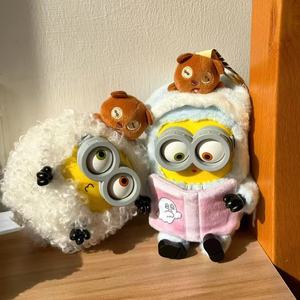 2025 nuevo 100% auténtico 5O2TOOYS Boob & Tiim amigos juntos serie vinilo felpa colgante caja ciega llaveros Kawaii juguete - Product Image 3