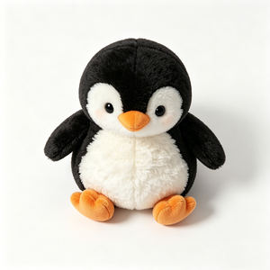<b>Cute</b> Penguin Plush Toy ,Fluffy Penguin Stuffed Animal ,Soft Baby Penguin Plushie - Product Image 1