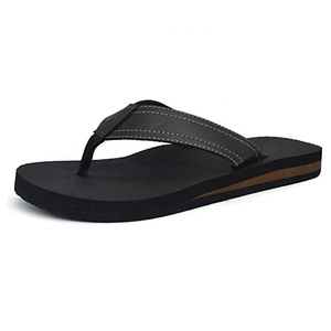 <span class=keywords><strong>Sandalias</strong></span> <span class=keywords><strong>de</strong></span> <span class=keywords><strong>cuero</strong></span> <span class=keywords><strong>para</strong></span> <span class=keywords><strong>hombre</strong></span>, chanclas ligeras con soporte <span class=keywords><strong>para</strong></span> el arco, <span class=keywords><strong>para</strong></span> Yoga y Deportes - Product Image 3