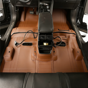 OEM ODM Tapis <span class=keywords><strong>de</strong></span> sol <span class=keywords><strong>de</strong></span> voiture 3D personnalisés en cuir imperméable, résistants à l'usure, antidérapants, épaisseur 20 mm, luxe, 5 pièces, pour BYD Land Land Cruiser - Product Image 6