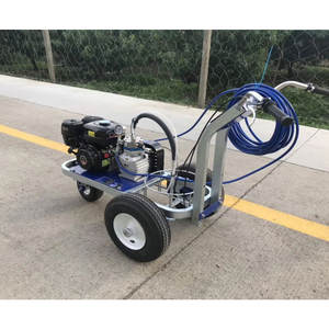 Machine de marquage routier manuelle sans air pour peinture à froid, pour la construction de chaussées <span class=keywords><strong>et</strong></span> la pose de lignes - Product Image 1