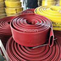 Tuyau d'incendie en caoutchouc nitrile de haute qualité NBR rouge 38mm 50mm 65mm 80mm 100mm 125mm 150mm pour la lutte contre l'incendie