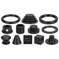 Entretoise de câble en caoutchouc silicone EPDM NBR ignifuge personnalisée par le fabricant, joint en caoutchouc silicone haute température FKM/FPM FFKM