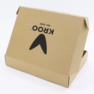 Kotak pengiriman coklat buatan khusus kotak pengiriman pakaian kosmetik Laptop kotak pengiriman Mailer kosmetik cetak sesuai pesanan - Product Image 6