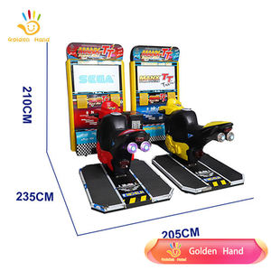 Machine <span class=keywords><strong>de</strong></span> jeu <span class=keywords><strong>de</strong></span> course <span class=keywords><strong>de</strong></span> <span class=keywords><strong>moto</strong></span> et <span class=keywords><strong>de</strong></span> voiture <span class=keywords><strong>de</strong></span> luxe à monnayeur Manx TT <span class=keywords><strong>SuperBike</strong></span> VR Ride 2 places 110/220V Métal Plastique Espagnol Anglais - Product Image 4