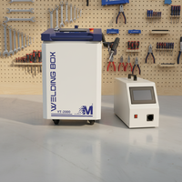 Soldadora Láser de Fibra Portátil Multifunción de 1500w 2000w 3000w, Máquina de Soldadura Láser para Metal