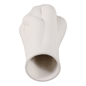Vaso Scultoreo Moderno Testurizzato per Composizioni Floreali in Soggiorno e Ufficio - Product Image 6