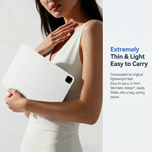 เคสคีย์บอร์ด RICHISON Magic สำหรับ iPad Pro 11/iPad Air, บลูทูธ 5.4, แทร็คแ<span class=keywords><strong>พ</strong></span><span class=keywords><strong>ด</strong></span>, คีย์บอร์<span class=keywords><strong>ด</strong></span>เรืองแสง 78 ปุ่ม, คีย์บอร์<span class=keywords><strong>ด</strong></span>อะลูมิเนียม - Product Image 3