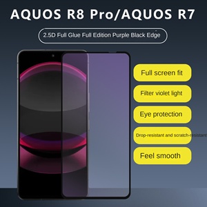 ฟิล์มป้องกันสำหรับ AQUOS R7 /leitz R8 pro/ R8s Pro ฟิล์มกันฝุ่น LEITZ3 Asahi nitrate. สีน้ำเงินเต็มถังค้นหา - Product Image 4