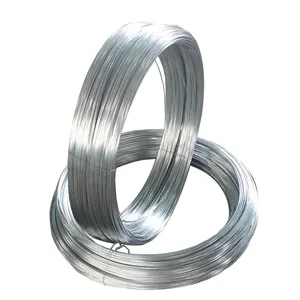 Alambre de hierro galvanizado Tangshan 20g alambre galvanizado 1,9mm alambre de aleación de aluminio cromado niquelado