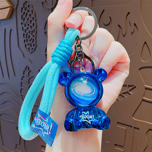 Llavero 3D de Oso Astronauta, Llavero de Robot con Cara de Astronauta - Product Image 3