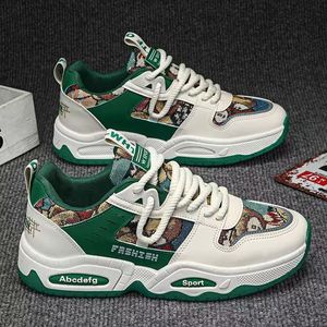 Scarpe Sportive da Uomo con Suola Spessa, Traspiranti, per Adolescenti, Stile Casual e Trendy, Prezzo all'Ingrosso Diretto dalla Fabbrica - Product Image 2