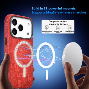 เคสโทรศัพท์หนังแท้ลายดิจิตอลตามสั่งมีปุ่มกล้อง AI สำหรับ <span class=keywords><strong>iPhone</strong></span> 17 16 15 14 13 12 <span class=keywords><strong>11</strong></span> <span class=keywords><strong>Pro</strong></span> <span class=keywords><strong>Max</strong></span> PLUS Air - Product Image 4