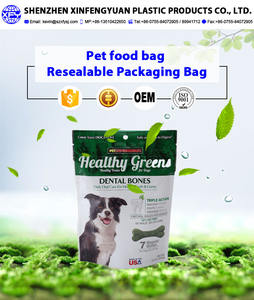 낮은 MOQ 500pcs 사용자 정의 애완 동물 개 음식 냄새 방지 비닐 봉투 개 취급 지퍼 포장 사용자 정의 음식 애완 동물 개 고양이 가방 - Product Image 6