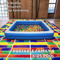 Piscine gonflable pour enfants Piscine pleine grandeur pour jardin extérieur