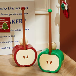 Nouvelle <span class=keywords><strong>brosse</strong></span> de toilette murale au design moderne, écologique, pour hôtel, sans angle mort, élimination de la saleté pour le nettoyage de la salle de bain - Product Image 3