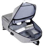 Sac à dos pour homme personnalisé, grande capacité, affaires, 17 pouces, sac à dos pour le travail et les études, sac à dos pour ordinateur portable pour homme