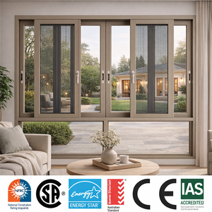 <span class=keywords><strong>Finestra</strong></span> a Battente in Alluminio Personalizzata con Tende Integrate, Doppio Vetro Certificato, <span class=keywords><strong>Finestra</strong></span> Moderna per Progetti di Ville e Appartamenti - Product Image 4