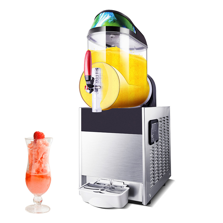 XRJ10L 1Tank Restaurant Frozen Drink Beverage Machine Commercial High Efficiency Slush Machine