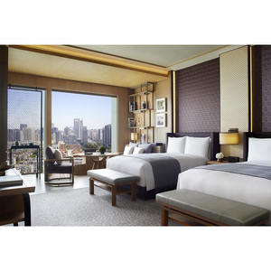 Appartement Hôtel Meubles Lits doubles Chambre à coucher <span class=keywords><strong>Suite</strong></span> Lit <span class=keywords><strong>King</strong></span> Size Hôtel Ensemble de chambres à coucher Fournisseur de meubles professionnel - Product Image 4