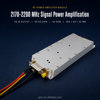 Module amplificateur de puissance RF GUORESOUN 2170-2200MHz 50W, amplificateur de signal bande S, gain 48dB, interface SMA pour communication par satellite